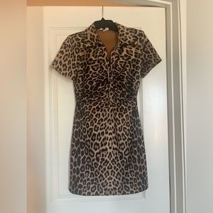 LPA Animal Print dress